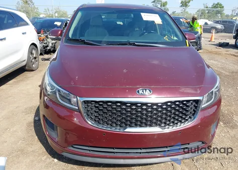 2017 Kia Sedona Lx из США, поврежденный, VIN KNDMB5C13H6309743